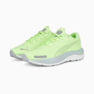 Zapatos para correr Velocity NITRO 2 para mujer, Fizzy Apple-Platinum Gray