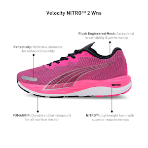Velocity NITRO™ 2 Women's Running Shoes, Ravish-PUMA Black, extralarge-IND
