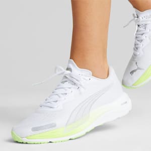 Velocity NITRO™ 2 Women's Running Shoes, PUMA White-Speed Green, extralarge-IND