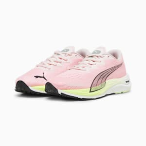 Velocity NITRO™ 2 Women's Running Shoes, Frosty Pink-Speed Green, extralarge-IND
