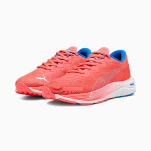 Velocity NITRO 2 Women's Running Shoes, Fire Orchid-Ultra Blue