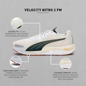 PUMA x First Mile Velocity Nitro 2 Men's Running Shoes, Nimbus Cloud-Dark Slate