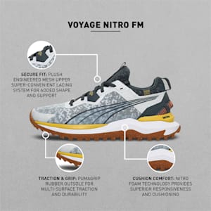 Voyage NITRO™ FM Men's Running Shoes, Arctic Ice-Dark Slate, extralarge-IND