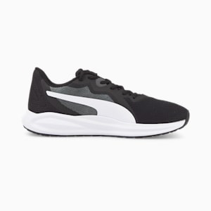 Twitch Runner Unisex Running Shoes, Puma Black-Asphalt, extralarge-IND