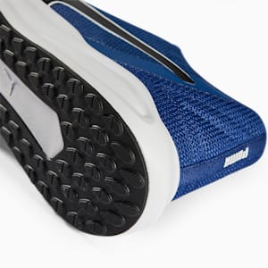 Twitch Runner Men's Running Shoes, Blazing Blue-PUMA Black-Puma White