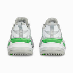 GS-Fast Golf Shoes, PUMA White-Flat Light Gray-PUMA Green