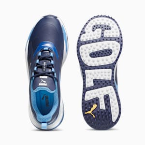 メンズ ゴルフ GS ファスト ラバーアウトソール スパイクレス シューズ, PUMA Navy-Regal Blue-PUMA White, extralarge-JPN