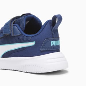 Flyer Flex Kids' Shoes, Persian Blue-PUMA White, extralarge-IND