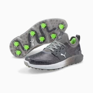 メンズ ゴルフ イグナイト アーティキュレート スネークスキン ソフトスパイク シューズ, QUIET SHADE-Puma Silver