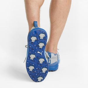 メンズ ゴルフ イグナイト アーティキュレート POLLINATION ソフトスパイク シューズ, High Rise-Puma Silver-Bright Cobalt