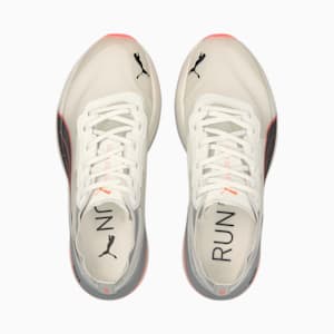 Deviate Nitro Elite Women's Running Shoes, Puma White-Lava Blast