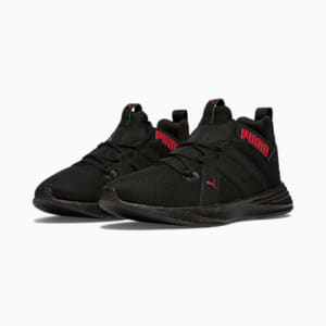 Contempt Demi Speckle Men's Training Shoes, Puma Black-High Risk Red, extralarge