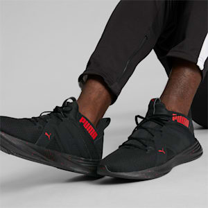 Contempt Demi Speckle Men's Training Shoes, Puma Black-High Risk Red, extralarge