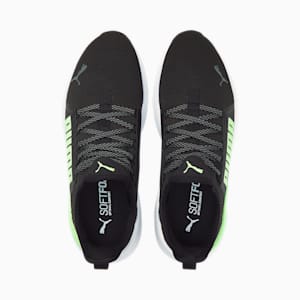 Softride Premier Slip-On Men's Running Shoes, Puma Black-Fizzy Lime