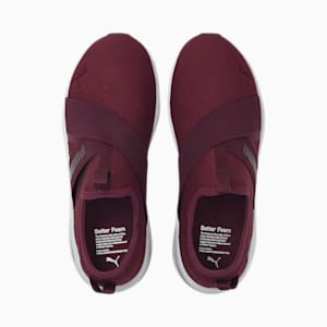 Zapatos Better Foam Prowl de entrenamiento sin cordones para mujeres, Grape Wine-Puma White