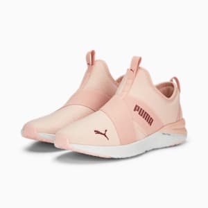 Better Foam Prowl Slip-On Women's Running Shoes, Rose Dust-Wood Violet-PUMA White, extralarge-IND