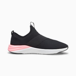 Better Foam Prowl Slip-On Women's Running Shoes, PUMA Black-Koral Ice-PUMA White, extralarge-IND