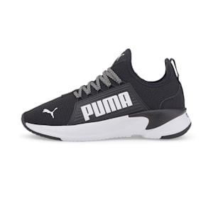 Softride Premier One8 Youth Walking Shoes, Puma Black-Puma White, extralarge-IND