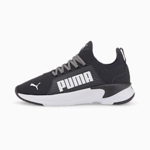 Zapatos deportivos sin cordones Softride Premier para niños grandes, Puma Black-Puma White
