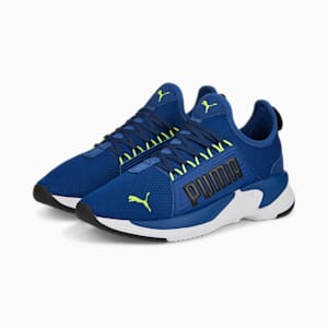 Softride Premier Slip-On Sneakers JR, Blazing Blue-Puma Black