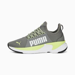 Softride Premier One8 Youth Walking Shoes, Cast Iron-Lily Pad, extralarge-IND