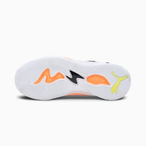 TRC Blaze Court Basketball Shoes, Puma White-Puma Black