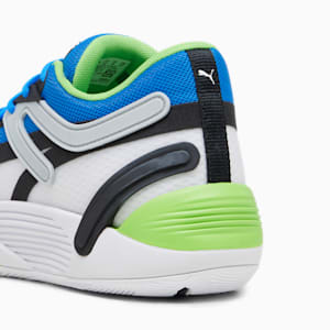 Tenis de basketball TRC Blaze Court, PUMA Black-Ultra Blue-PUMA White-Platinum Gray, extralarge
