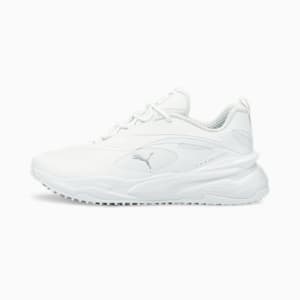 GS-Fast Women's Golf Shoes, Puma White-Puma White, extralarge-GBR