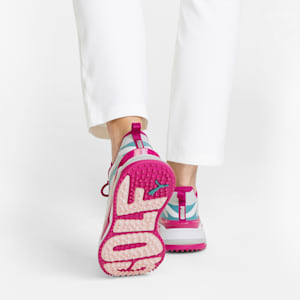 ウィメンズ ゴルフ GS ファスト ラバーソール スパイクレス シューズ, Puma White-Chalk Pink-Porcelain