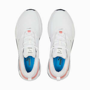 GS-Fast Women's Golf Shoes, PUMA White-Navy Blazer-Flamingo Pink
