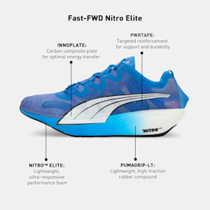 Fast-FWD NITRO™ Elite Men's Running Shoes, Fire Orchid-Ultra Blue-PUMA White, extralarge-IND