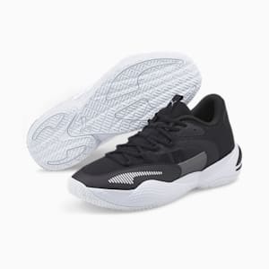 Court Rider 2.0 Men Basketball Shoes, Puma Black-Puma White