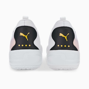 Court Rider 2.0 Unisex Basketball Shoes, Puma White-Spectra Yellow