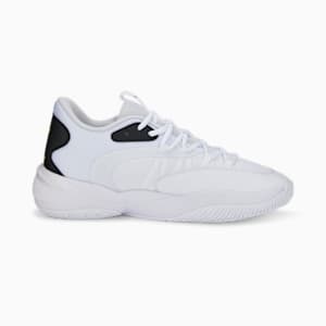 Court Rider 2.0 Unisex Basketball Shoes, Puma White-Spectra Yellow