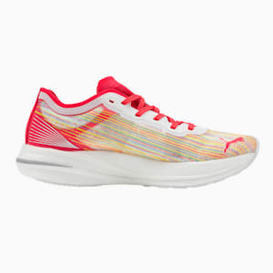 ディヴィエイト ニトロ エリート スペクトラ キズナ ウィメンズ ランニングシューズ, Puma White-Hibiscus