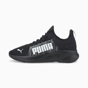 SOFTRIDE Premier SlipOn Camo Men's Walking Shoes, Puma Black-Puma White, extralarge-IND