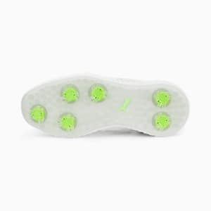 IGNITE PWRCAGE Golf Shoes Youth, PUMA White-PUMA Silver, extralarge-GBR