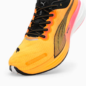 Deviate Nitro 2 Men's Running Shoes, Sunset Glow-Sun Stream-Puma Black
