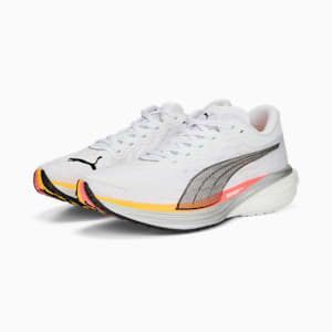 Chaussures de sport Deviate NITRO™ 2, homme, Blanc Puma-éclat de soleil couchant-rayon de soleil, très grand