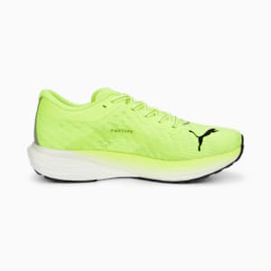 Deviate NITRO 2 Men's Running Shoes, Lime Squeeze-Puma Black