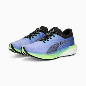 メンズ ディヴィエイト ニトロ 2 ランニングシューズ, Royal Sapphire-Elektro Purple, extralarge-JPN