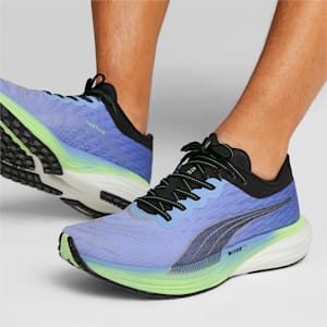 メンズ ディヴィエイト ニトロ 2 ランニングシューズ, Royal Sapphire-Elektro Purple, extralarge-JPN