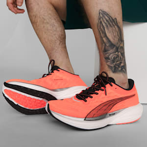 Zapatos para correr Deviate NITRO 2 para hombre, Ultra Orange-PUMA Black