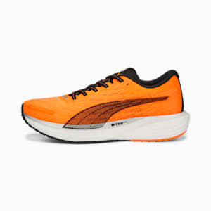 Deviate NITRO 2 Running Shoes Men, Ultra Orange-PUMA Black