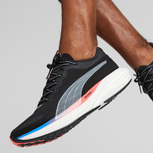 メンズ ディヴィエイト ニトロ 2 ランニングシューズ, Ultra Blue-Fire Orchid-PUMA Black, extralarge-JPN