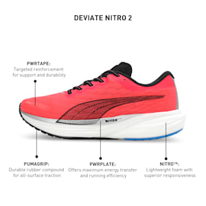 Deviate NITRO™ 2 Men's Running Shoes, PUMA Black-Ultra Blue-Fire Orchid, extralarge-IND