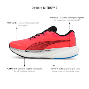 Deviate NITRO™ 2 Men's Running Shoes, PUMA Black-Ultra Blue-Fire Orchid, extralarge-IND