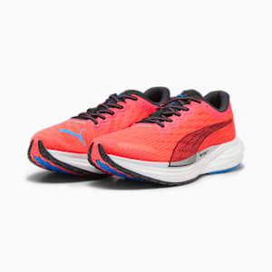 Deviate NITRO 2 Men's Running Shoes, PUMA Black-Ultra Blue-Fire Orchid, extralarge-IND