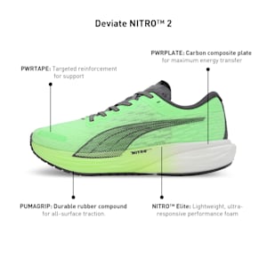 Deviate NITRO 2 Men's Running Shoes, Speed Green-Cool Dark Gray, extralarge-IND