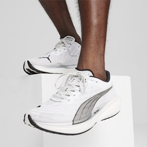 メンズ ディヴィエイト ニトロ 2 ランニングシューズ, PUMA White-PUMA Black-PUMA Silver, extralarge-JPN